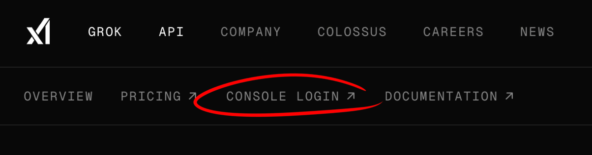Console Login