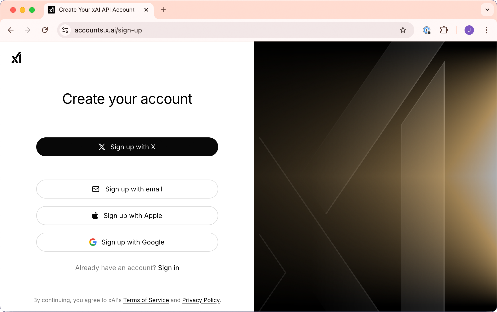 Signup