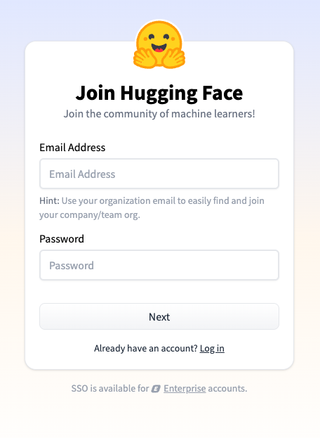 Signup