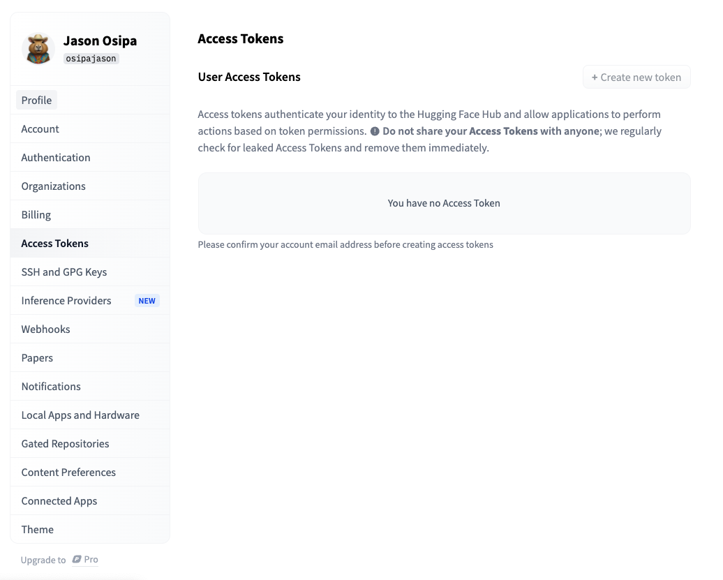 Access Tokens