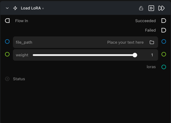 Load LoRA