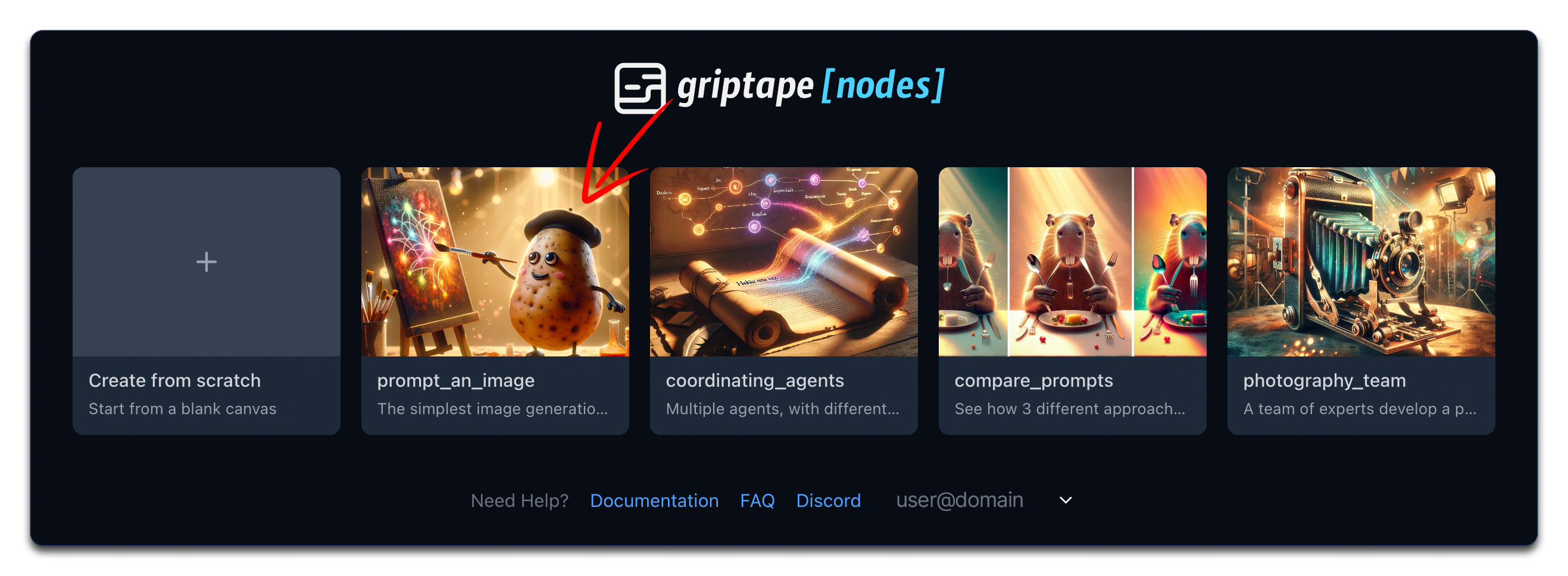 Prompt an Image example